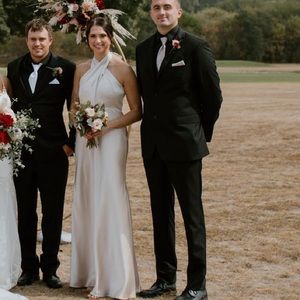 Watters bridesmaid dress worn once dry cleaned and ready to ship! No alterations